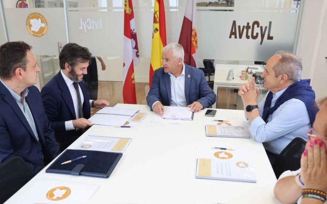 Reunión con el nuevo Comisionado de la Junta de Castilla y León para las Víctimas del Terrorismo