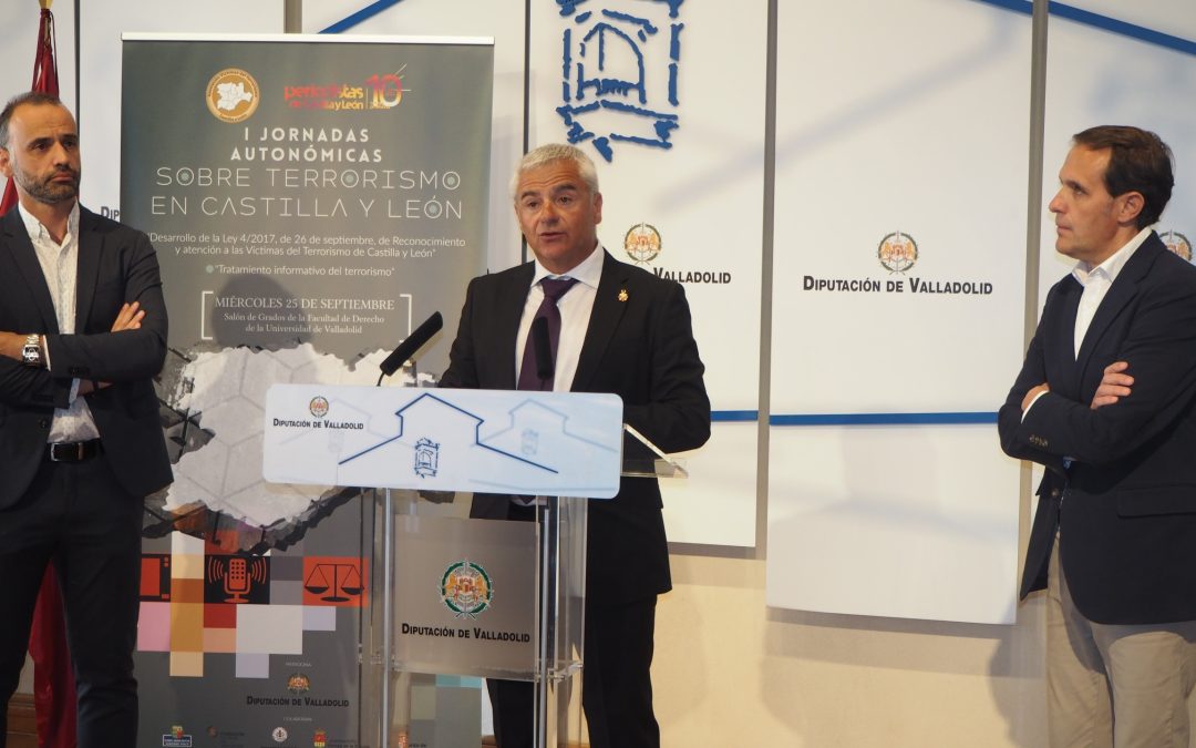 Presentadas las I Jornadas Autonómicas sobre Terrorismo en Castilla y León