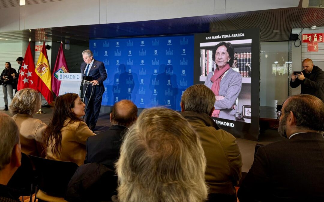 Madrid homenajea a Ana María Vidal-Abarca, una de las fundadoras de la AVT