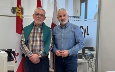 Visita del presidente de la Asociación Extremeña de Víctimas del Terrorismo