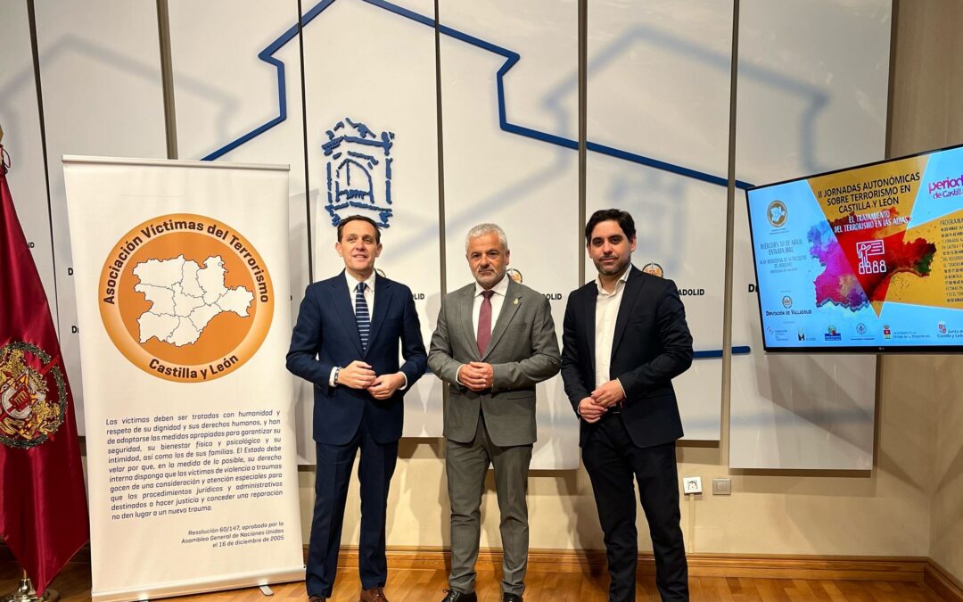 La AVTCyL y el Colegio de Periodistas organizan las II Jornadas Autonómicas sobre Terrorismo en Castilla y León
