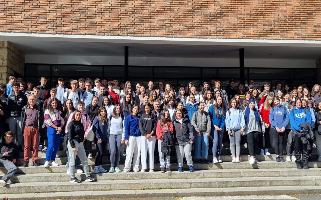La AVTCyL lleva el testimonio de una víctima al IES Andrés Laguna de Segovia