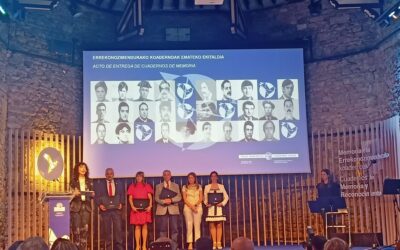 La Asociación de Víctimas del Terrorismo de Castilla y León recibe el Cuaderno de Memoria y Reconocimiento de Aniano Sutil Pelayo