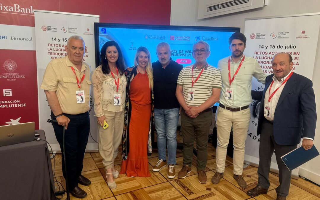 El presidente de la Asociación de Víctimas del Terrorismo de Castilla y León participa en el curso “Retos actuales en la lucha contra el terrorismo y en la solidaridad con las víctimas”