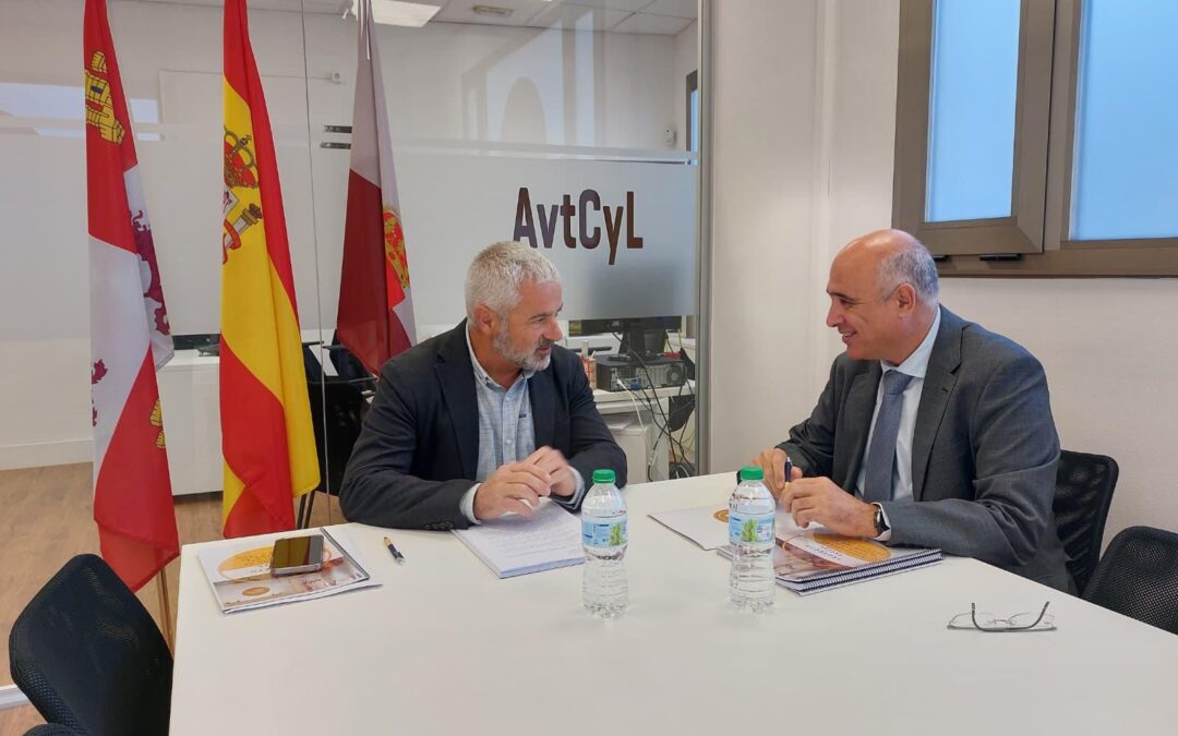 El presidente de la AvtCyL se reúne con el subdelegado del Gobierno en Valladolid para abordar las principales necesidades de las víctimas