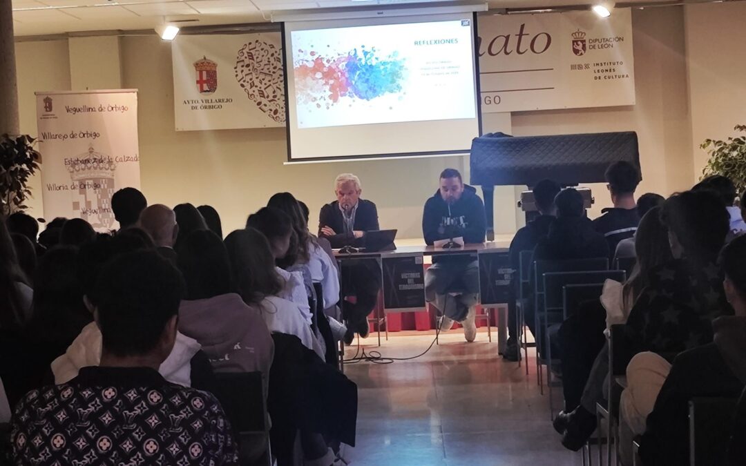 La AvtCyL lleva el testimonio de una víctima al IES de Veguellina de Órbigo