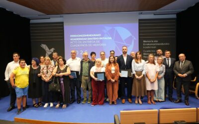 Víctimas del terrorismo de Castilla y León participan en el acto de entrega de los «Cuadernos de Memoria y Reconocimiento»